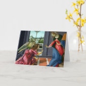 サンドロ・ボッティチェッリ著告知 カード (黄色い花)