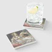 サンドロ・ボッティチェッリ著金星そして火星 ストーンコースター (横)