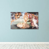 サンドロ・ボッティチェッリ - 『ヴィーナスの誕生』 キャンバスプリント (インサイチュ (ウッドフロア))