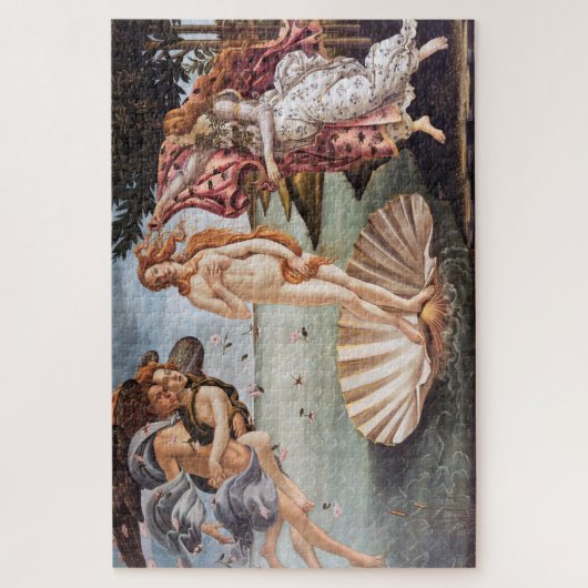 サンドロ・ボッティチェッリ - 『ヴィーナスの誕生』 ジグソーパズル (縦)