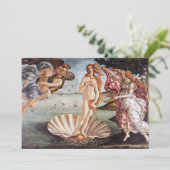 サンドロ・ボッティチェッリ - 『ヴィーナスの誕生』 招待状 (スタンド正面)