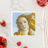 サンドロ・ボッティチェッリ - 『ヴィーナスの誕生』 詳細 スタンダードカクテルナプキン (インサイチュ)