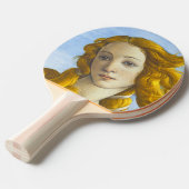 サンドロ・ボッティチェッリ - 『ヴィーナスの誕生』 詳細 卓球ラケット (正面アングル)