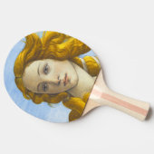 サンドロ・ボッティチェッリ - 『ヴィーナスの誕生』 詳細 卓球ラケット (横)