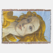 サンドロ・ボッティチェッリ - 『ヴィーナスの誕生』 詳細 赤ちゃん スローブランケット (正面)