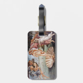 サンドロ・ボッティチェッリ - 『ヴィーナスの誕生』 - QRコード ラゲッジタグ (裏面縦)