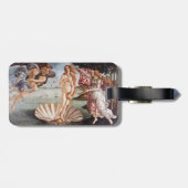 サンドロ・ボッティチェッリ - 『ヴィーナスの誕生』 - QRコード ラゲッジタグ (裏面横)