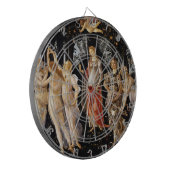 サンドロ・ボッティチェッリ - 春 ダーツボード (正面左)