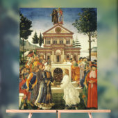 サンドロ・ボッティチェリによるキリストの誘惑 アクリルサイン (ニュートラル)