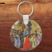 サンドロ・ボッティチェリによるマギの崇拝1475 キーホルダー (正面)