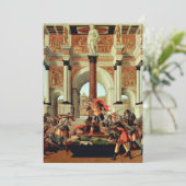 サンドロ・ボッティチェリによるルクレティアの悲劇 招待状 (スタンド正面)