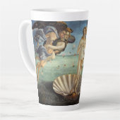 サンドロ・ボッティチェリによる金星の誕生 カフェラテマグ (左アングル)