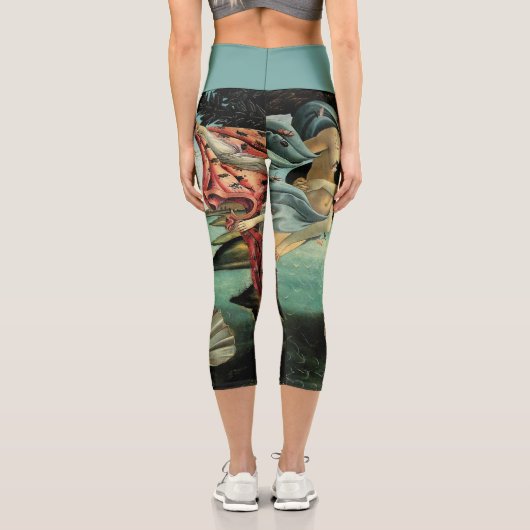 サンドロ・ボッティチェリによる金星の誕生 カプリレギンス (裏面)