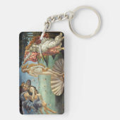 サンドロ・ボッティチェリによる金星の誕生 キーホルダー (裏面)