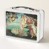サンドロ・ボッティチェリによる金星の誕生 メタルランチボックス (裏面)