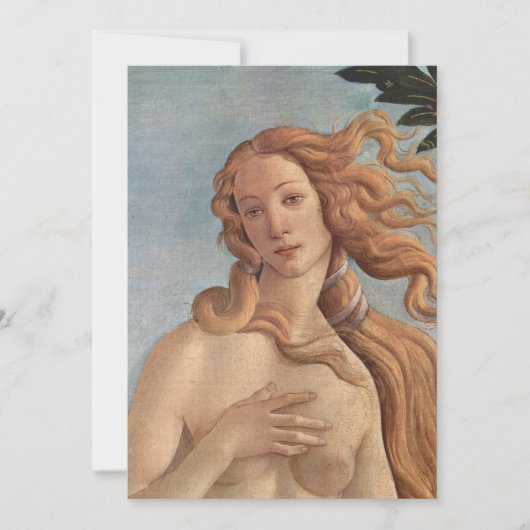 サンドロ・ボッティチェリによる金星の誕生(詳細) (正面)