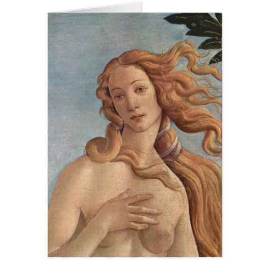 サンドロ・ボッティチェリによる金星の誕生(詳細) (正面)