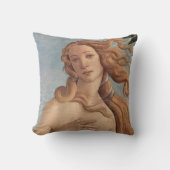 サンドロ・ボッティチェリによる金星の誕生(詳細) クッション (正面)