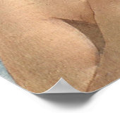 サンドロ・ボッティチェリによる金星の誕生(詳細) ポスター (角)