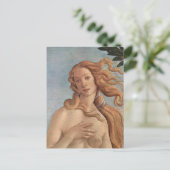 サンドロ・ボッティチェリによる金星の誕生(詳細) ポストカード (スタンド正面)