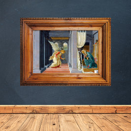 サンドロ・ボッティチェリ受胎告知絵画の ポスター