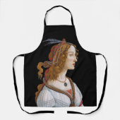 サンドロ・ボッティチェリ – シモネッタ・ヴェスプッチポートレート エプロン (正面)