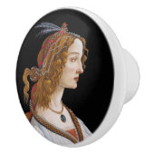 サンドロ・ボッティチェリ – シモネッタ・ヴェスプッチポートレート セラミックノブ (右)