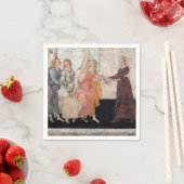 サンドロ・ボッティチェリ – ヴィーナスと三美神 スタンダードカクテルナプキン (インサイチュ)