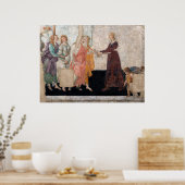 サンドロ・ボッティチェリ – ヴィーナスと三美神 ポスター (キッチン)