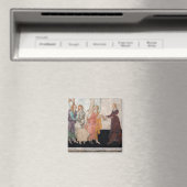 サンドロ・ボッティチェリ – ヴィーナスと三美神 マグネット (インサイチュ (食洗機))