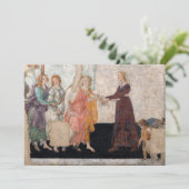 サンドロ・ボッティチェリ – ヴィーナスと三美神 招待状 (スタンド正面)