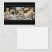 サンドロ・ボッティチェリ – ヴィーナスと火星 ノートカード (正面/裏面)