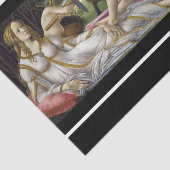 サンドロ・ボッティチェリ – ヴィーナスと火星 薄葉紙 (詳細)