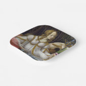 サンドロ・ボッティチェリ – ヴィーナスと火星、離れサイド ペーパープレート (傾斜あり)