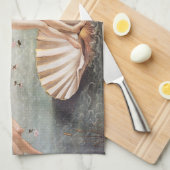 サンドロ・ボッティチェリ – ヴィーナス誕生 キッチンタオル (四つ折り)