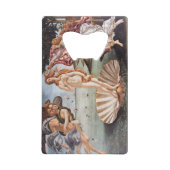 サンドロ・ボッティチェリ – ヴィーナス誕生 クレジットカード栓抜き (正面)