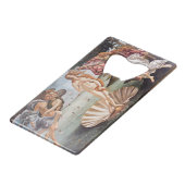 サンドロ・ボッティチェリ – ヴィーナス誕生 クレジットカード栓抜き (正面アングル)