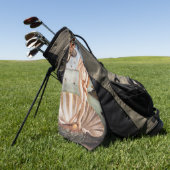 サンドロ・ボッティチェリ – ヴィーナス誕生 ゴルフタオル (グリーン)