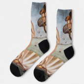 サンドロ・ボッティチェリ – ヴィーナス誕生 ソックス (左)