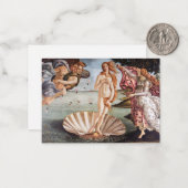 サンドロ・ボッティチェリ – ヴィーナス誕生 ノートカード (正面/裏面インサイチュ)