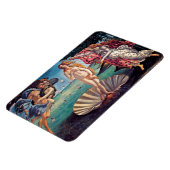 サンドロ・ボッティチェリ – ヴィーナス誕生-ファインアート マグネット (左側)