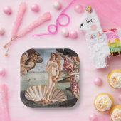 サンドロ・ボッティチェリ – ヴィーナス誕生 ペーパープレート (パーティー)