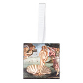 サンドロ・ボッティチェリ – 最高傑作選択 キューブオーナメント (正面)