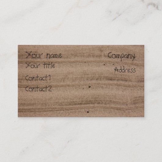 サンド名刺 名刺 (正面)