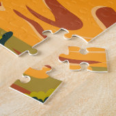 サンド素晴らしューンズ国立公園コロラドヴィンテージ  ジグソーパズル (側面)