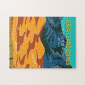 サンド素晴らしューンズ国立公園コロラドヴィンテージ  ジグソーパズル (横)