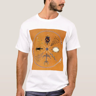 サンド絵画先住民アメリカ部族 Tシャツ
