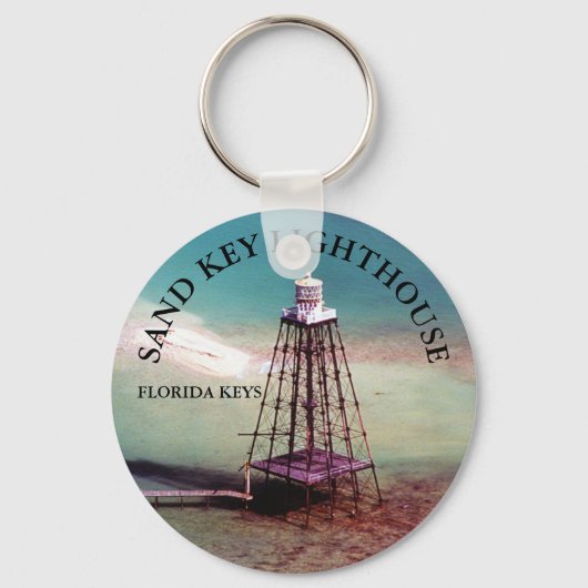サンド鍵ライトハウスフロリダ鍵キーリング キーホルダー (正面)