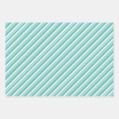 サンド&シー2キャンディーケーンストライプホリデイ ラッピングペーパーシート (正面2)