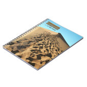 『サンド・ジャーナルの足跡』 ノートブック (左側)